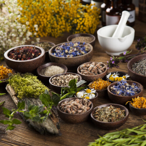 Natural,Remedy,And,Mortar,,Healing,Herbs,Background Natural,Remedy,And,Mortar,,Healing,Herbs,Background